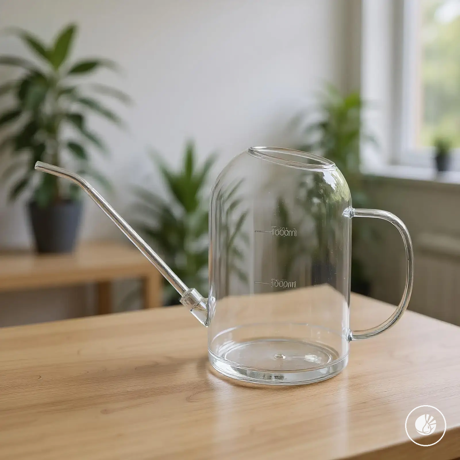 2L long spout watering can for precision watering of potted plants